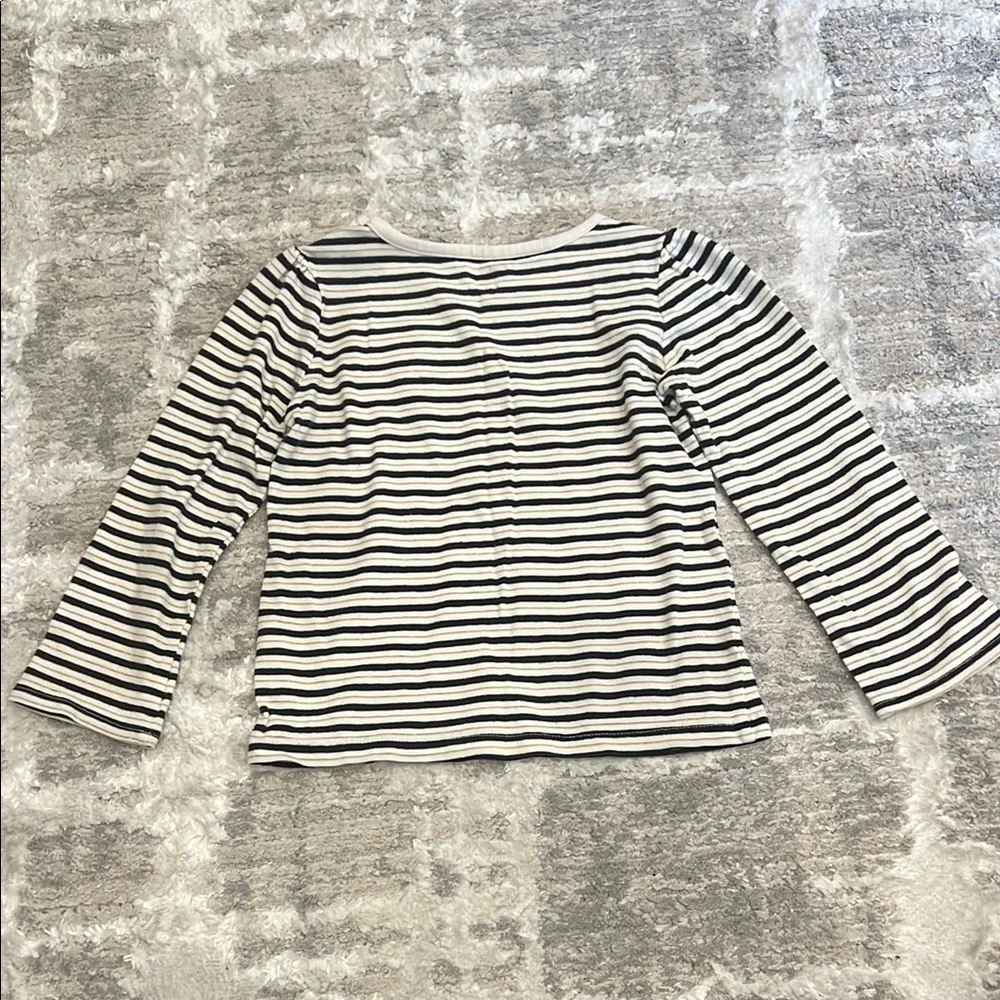 Bundle 🛍️Gymboree Cat Ear Hat&Striped Kids meow Shirt fall winter outfit size:3T